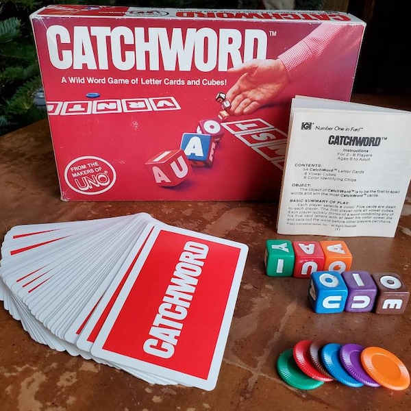 Catchword 1982 ~ Card Game