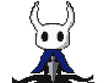Hollow Knight Cross Stitch PDF File Download
