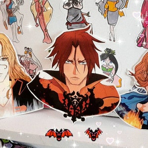 Castlevania Trio Transparent Stickers