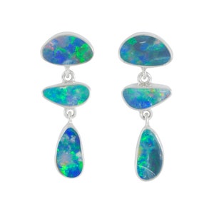 Gorgeous Australian Opal Earrings