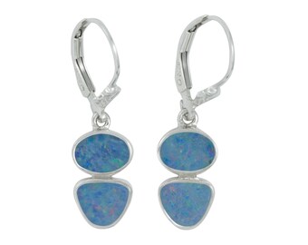 Simply Elagant and Stunning -Opal drop Earrings