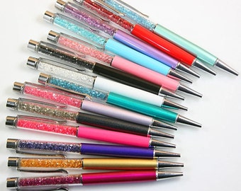 PERSONALIZED/CUSTOMIZABLE/ENGRAVED Gem Pen Great wedding favors/birthday gifts or for Yourself!