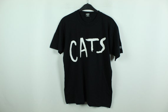 Vintage CATS musical 80s T-Shirt, Size M, 80s clot