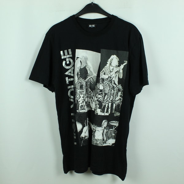 Vintage AC/DC high voltage T-Shirt, Size L, t-shirt, print (KK/20/08/454)