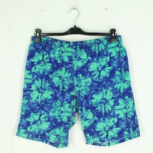 Vintage LOTTO strandshort maat M XL kleurrijk patroon