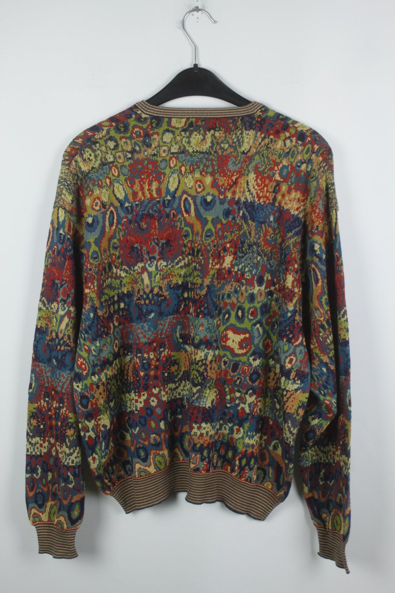 Size M 90s jumper Vintage Pullover 90s clothing KK06060 Vintage Sweater cosby style