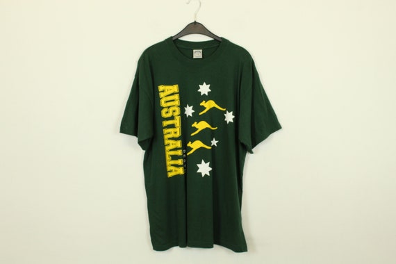 Vintage Australia 90s Souvenir T-Shirt With Print… - image 1