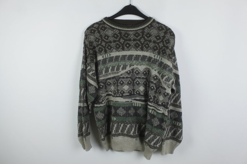 Size M Vintage Pullover Vintage Sweater 90s clothing 90s jumper KK06114