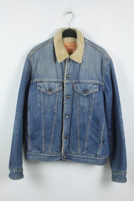 levi's padded denim jacket