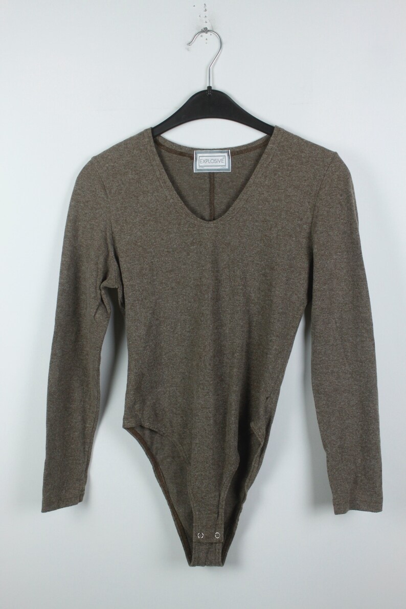 Vintage Body vintage leotard KK06335 90s fashion wool Size S 90s clothing