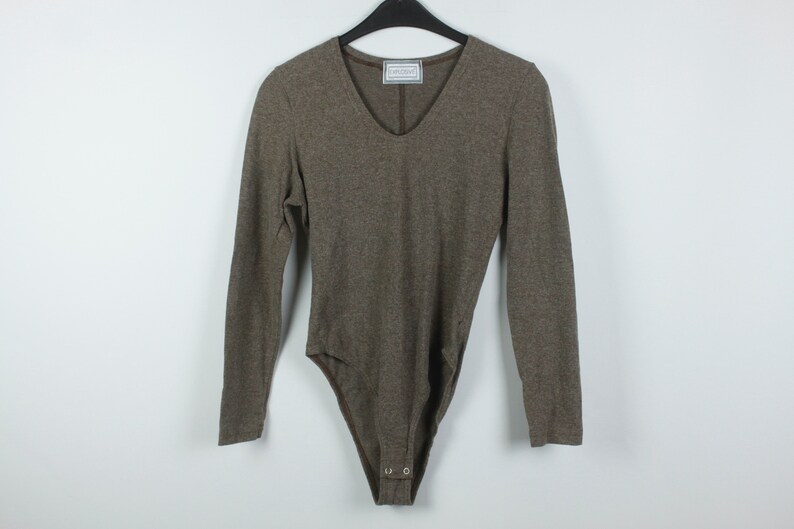 Vintage Body vintage leotard KK06335 90s fashion wool Size S 90s clothing