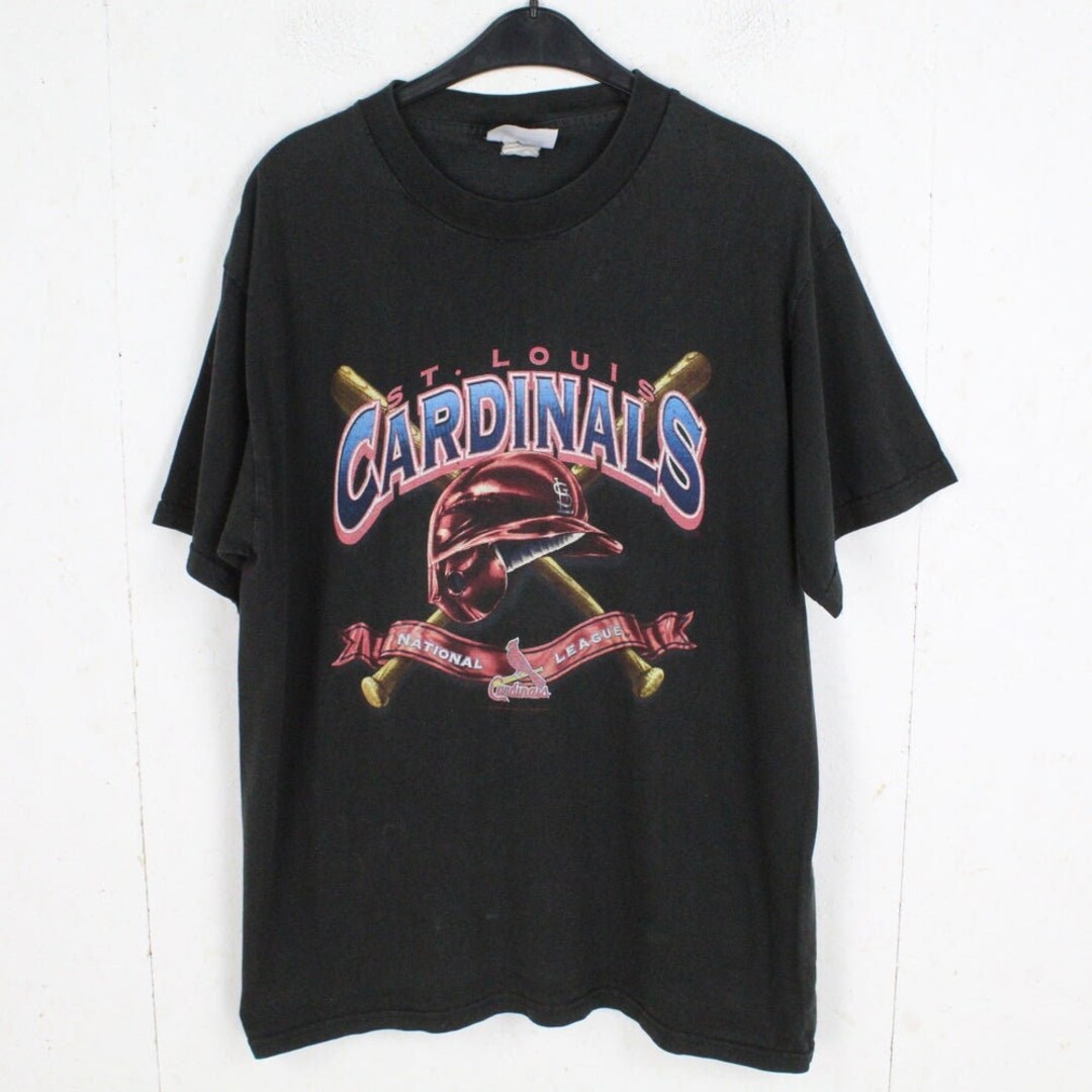 Vintage St. Louis Cardinals MLB Baseball Jersey Red XL, Vintage Online
