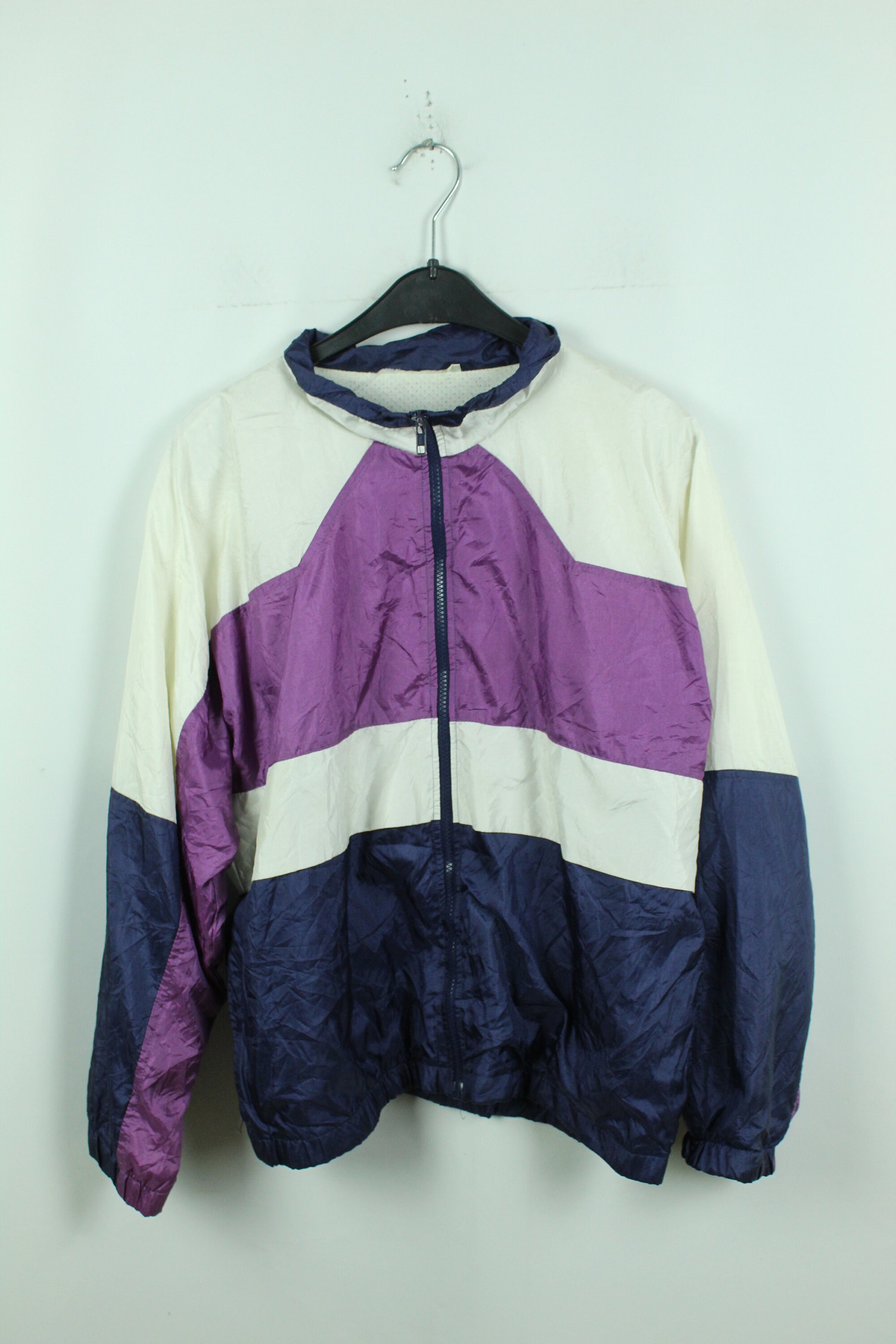 Vintage windbreaker Size M track jacket 90s clothing | Etsy