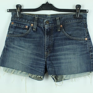 Vintage Levis Denim Shorts Hot Pants 