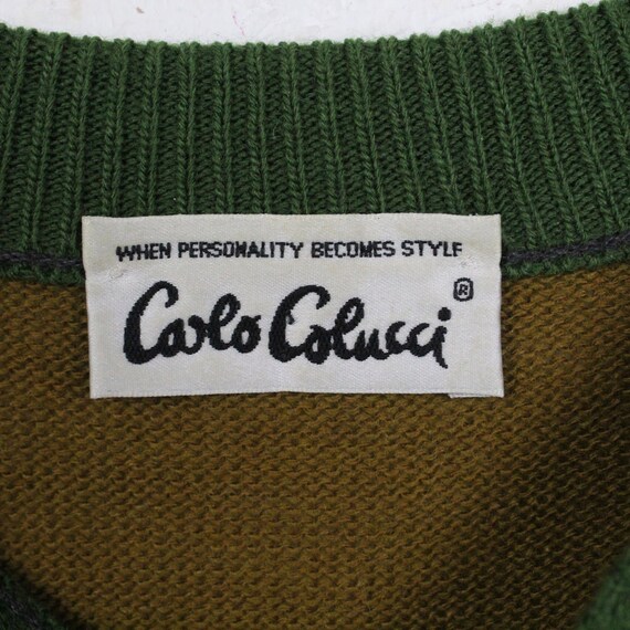 Vintage CARLO COLUCCI Pullover Gr. L mehrfarbig - image 3