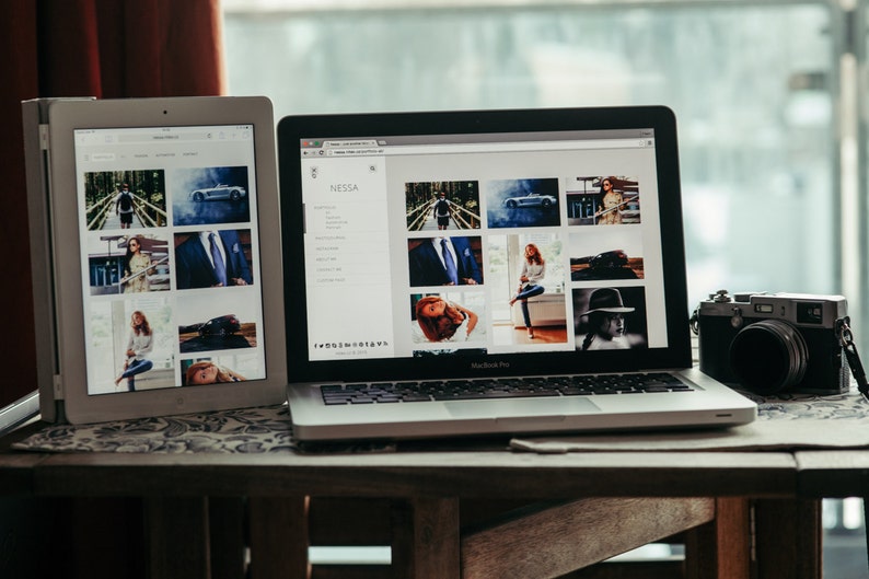 Nessa - tema de fotografía de cartera de Wordpress responsivo con sidemenu y blog imagen 4