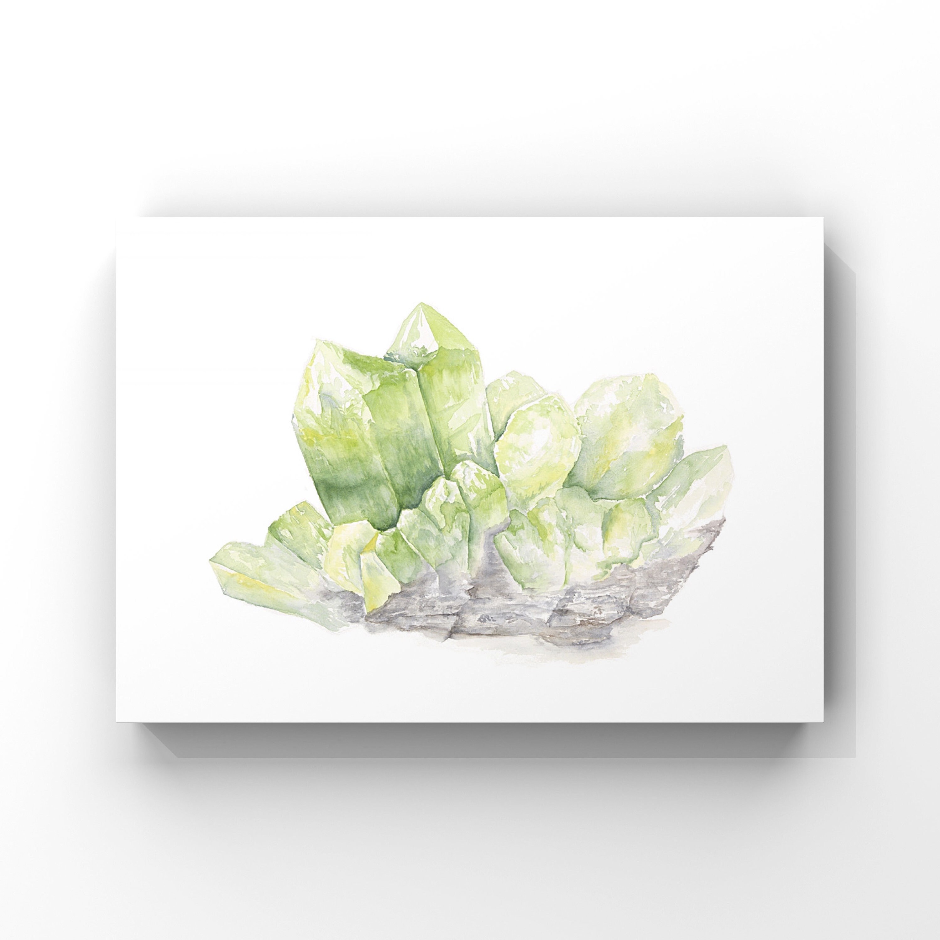 Peridot Art Print - Etsy