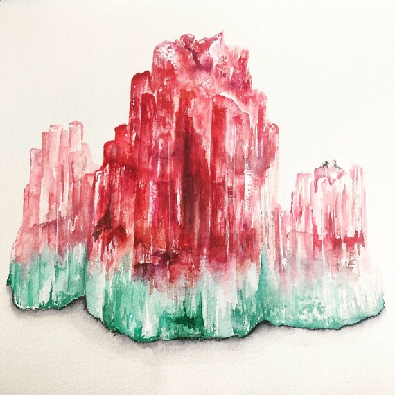 Tourmaline - October birthstone, gemstone, birthstone, raw tourmaline decor, October birthday, precious stones, fine art print, giclee print