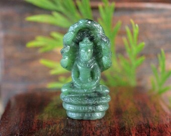 カナダ産翡翠タイ仏像彫刻 - 3サイズあり、翡翠彫刻、翡翠仏像 - Etsy 日本