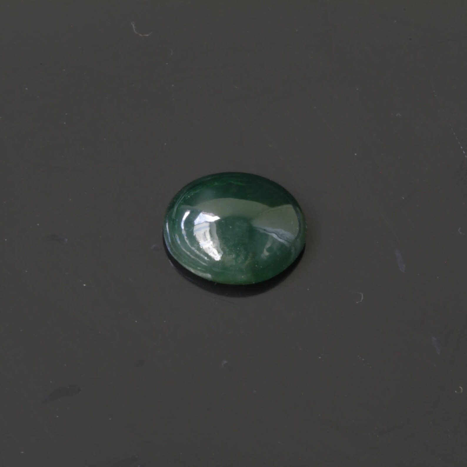 1.5 Ct. Imperialdark Green Jadeite Jade grade A Cabochon Etsy