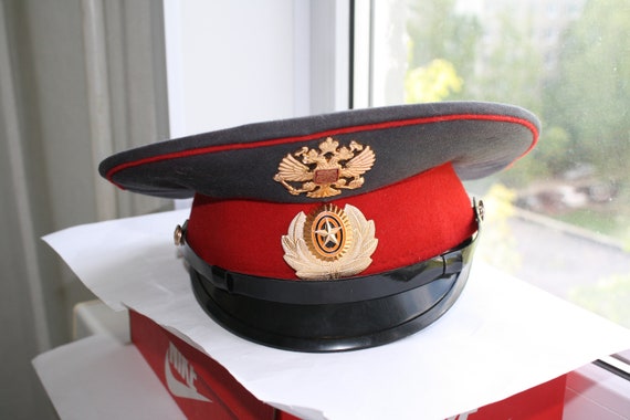 soviet peaked cap