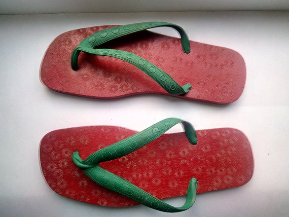 80s flip flops