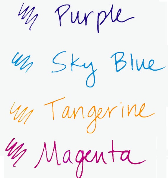 Paper Mate Flair Ultra Fine Felt Tip Pens 4 Assorted Colors 
