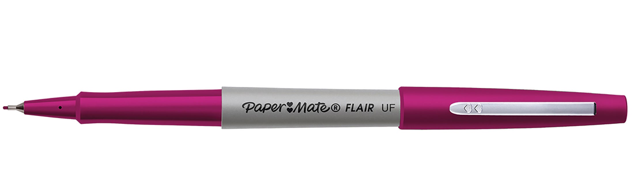 Paper Mate Flair Magenta Ultra Fine Felt Tip Pens Pack of 6Pens and Pencils