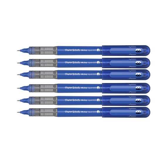 Papermate Inkjoy Liquid Needle Point Pen 0.5 Blue Set of 6 -  Canada