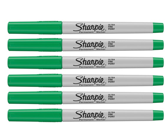 Sharpie Ultra-Fine Point Permanent Marker, Green