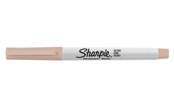 Sharpie Permanent Markers, Ultra Fine Point, Black, 5 Count