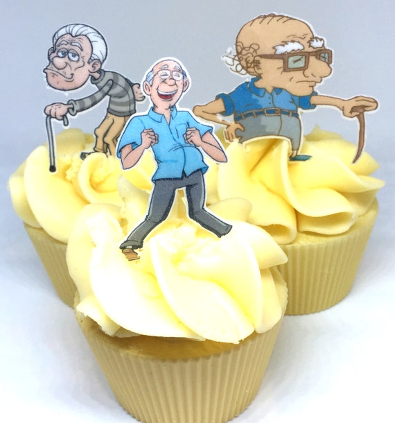 Decoration De Gateau De Vieil Homme Retraite Anniversaire Etsy Decoration De Gateau De Vieil Homme Retraite Anniversaire Etsy