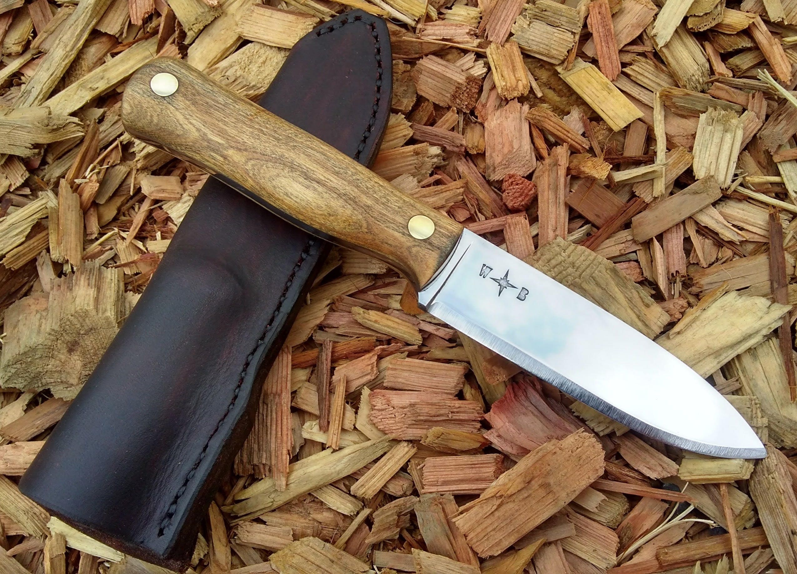 Master Bushcrafter Knife Custom Blade Bushcraft Survival Etsy