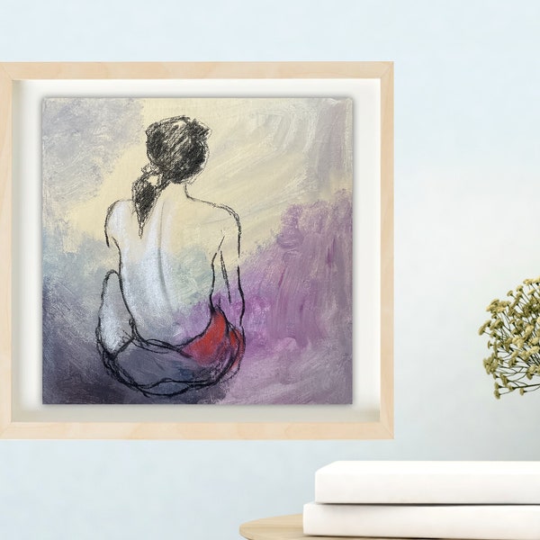 Naked Woman Painting Etsy
