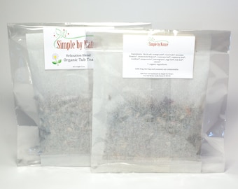 Herbal and Seaweed Bath Tub Treats