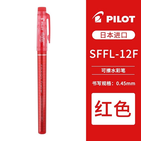 12 x Pilot FriXion Erasable Fineliner Fine liner Pens - Fine F Point 