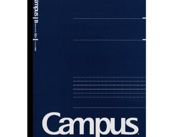 Kokuyo B5 Campus Notebook Navy 6mm Dotted Line | 50 Sheet 5BT-DB