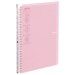 Kokuyo B5 Campus LIGHT PINK B5 Smart Ring Binder Notebook Sp706 26 Rings 'Lay Flat' | 60 Sheets 