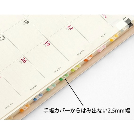 MIDORI Rotating Paintable date stamp -forest animal- – Fantastic Japan