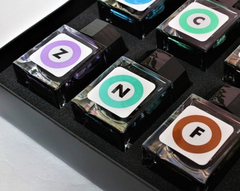 BUNGUBOX Japan TOKYO METRO カラーセット 光沢万年筆インク ディップ