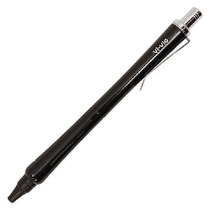 Ohto Vi-Vic YELLOW 0.7mm Aluminum Needlepoint Pen Ballpoint Pen Black Ink NPB-407V BLACK