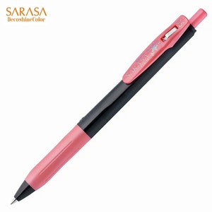 Zebra Sarasa DECOSHINE Deko Shine Metallic Shiny RED 0,5 mm Push Clip Gelstift | ALLE Farben