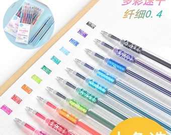 Kokuyo Vividry Slim - 0.4mm - 10 colors!