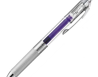 Pentel EnerGel Infree VIOLET Gel Stift 0,4mm | BLN74 Schnell Trocknen Rauchabweisend