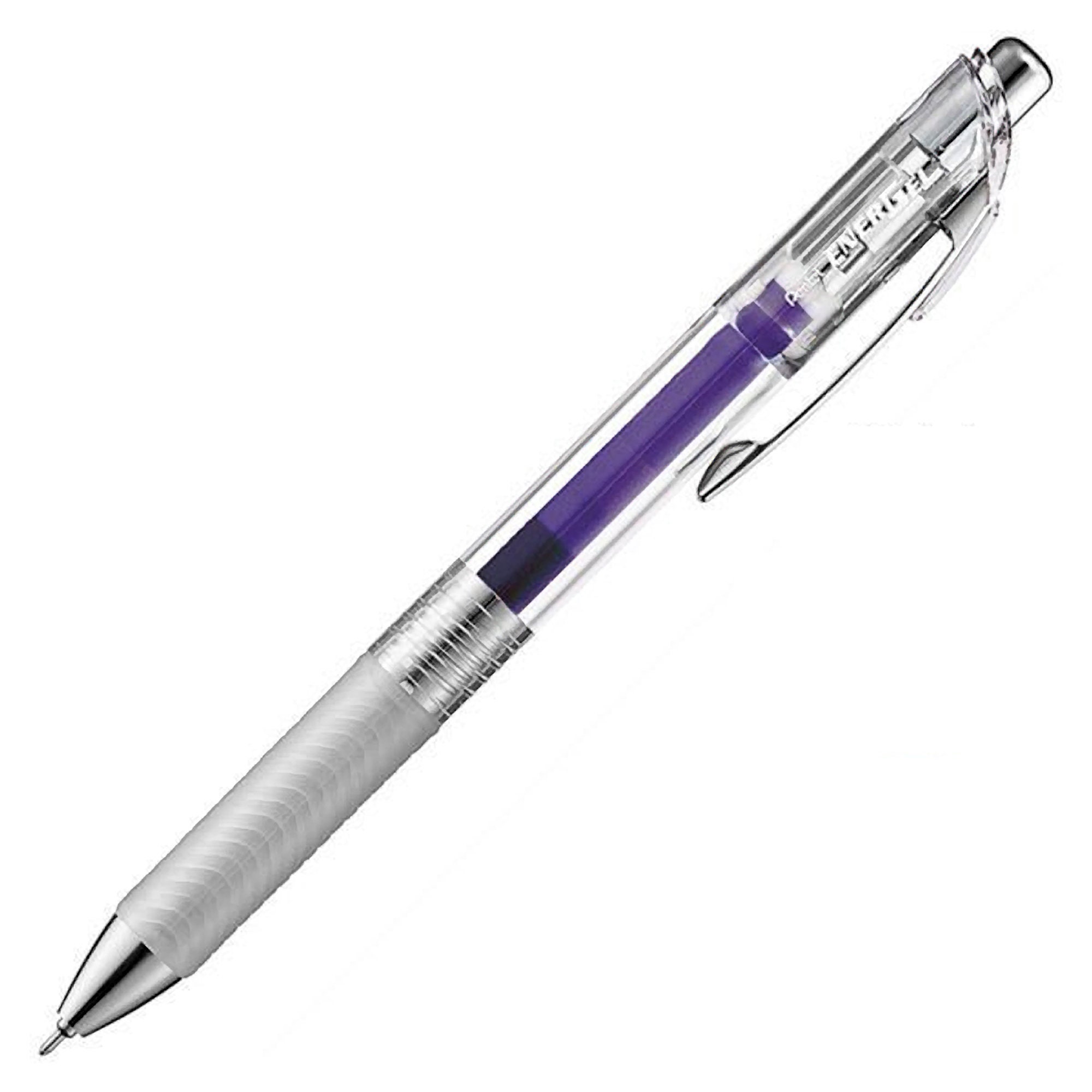 Pentel EnerGel Infree VIOLET Gel Pen 0.4mm | BLN74 Quick Drying Smudge Resistant