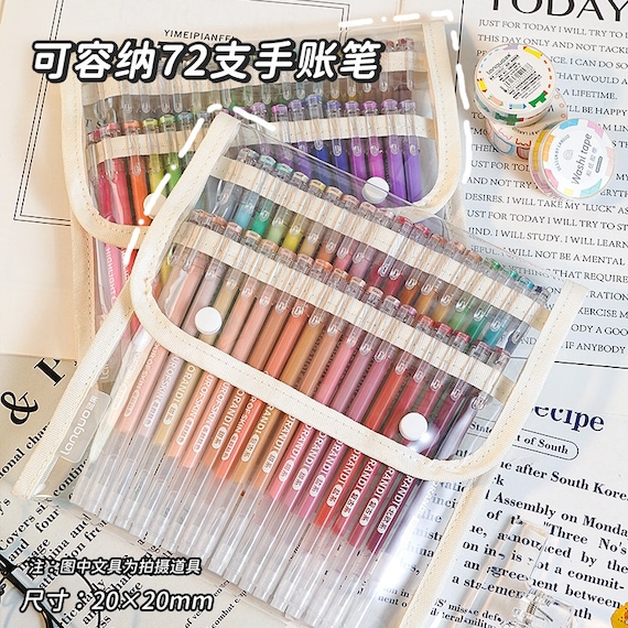 Gel pen case discount