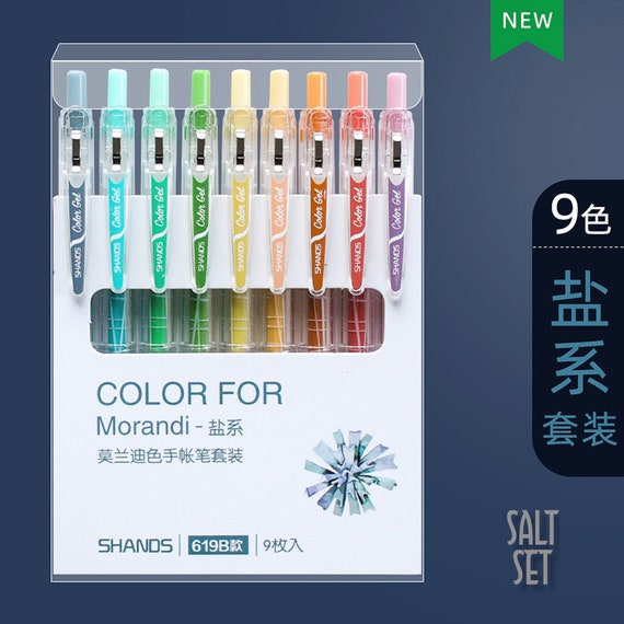 Morandi Shands Color Gel 9 Pen Set 0.5mm Sweet Set 619A -  Sweden