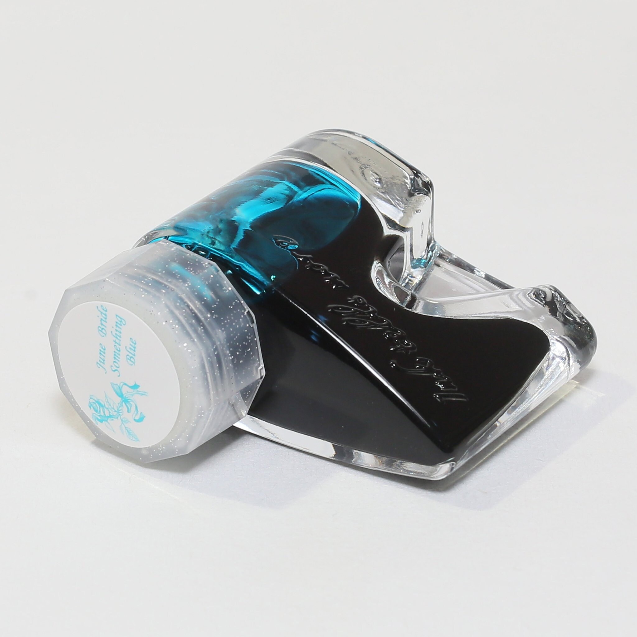 BUNGUBOX Japan JUNE BRIDE Something Blue Sheening Fountain Pen Ink