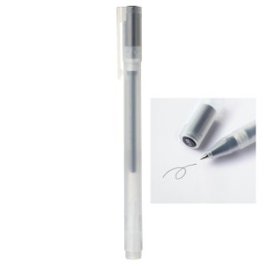 MUJI Gel Ink Ball Point Pen 0.5mm Black color 10pcs