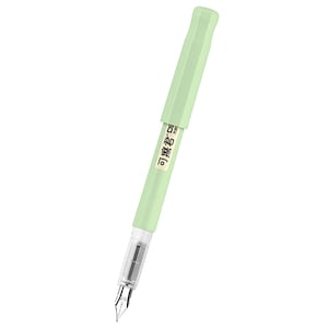 Dianshi ERASABLE Fountain Pen PISTACHIO Green Barrel Fountain Pen Fine Nib | 0.5mm DS-996